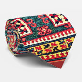 Schöne antike kasak Oriental-Rug-Design Krawatte (Gerollt)