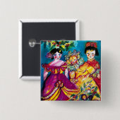 SCHÖNE ANTIQUE DOLLS BUTTON (Vorne & Hinten)