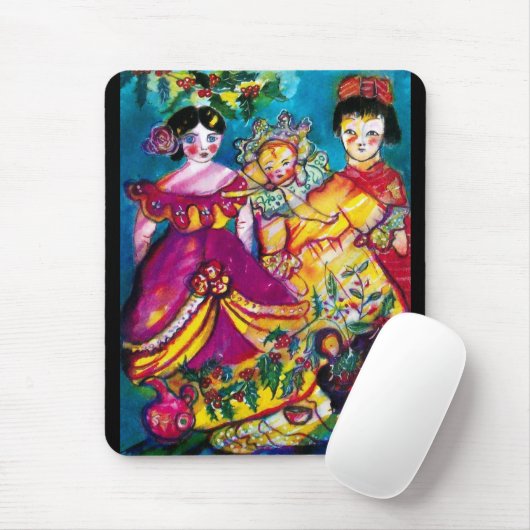 SCHÖNE ANTIQUE DOLLS MOUSEPAD (Mit Mouse)