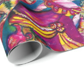 SCHÖNE ANTIQUE DOLLS UND CHRISTMAS ORNAMENS GESCHENKPAPIER (Rolleneckpunkt)