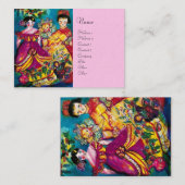 SCHÖNE ANTIQUE DOLLS VISITENKARTE (Vorne/Hinten)