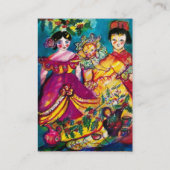 SCHÖNE ANTIQUE DOLLS VISITENKARTE (Rückseite)