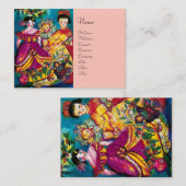 SCHÖNE ANTIQUE DOLLS VISITENKARTE (Vorne/Hinten)