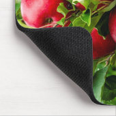 Schöne Äpfel Wartete zu picken! Mousepad (Ecke)