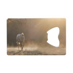 Schöne Appaloosa in Golden Sunlight Flasche Open Kreditkartenflaschenöffner