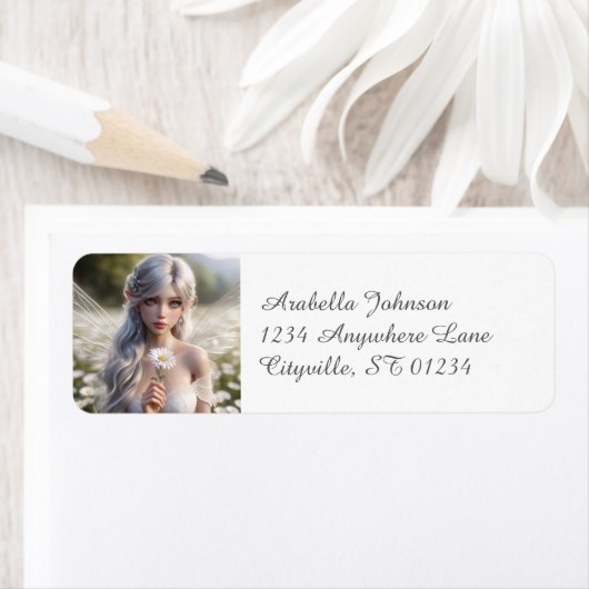 Schöne April Fairy in Daisies (Insitu)