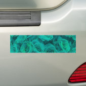 Schöne aquamarine grüne Rose, aquamarine Blume Autoaufkleber (Auf Auto)