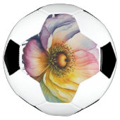 Schöne Aquarell-Blume Fußball (Gedreht)