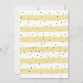 Schöne Aquarell Blume Kinderdusche Einladung (Rückseite)