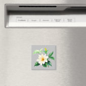 Schöne Aquarell-Blume Magnet (In Situ (Geschirrspüler))