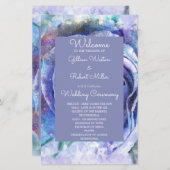 Schöne Aquarell-Rose (Vorne/Hinten)