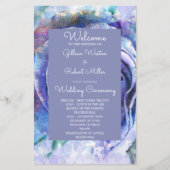 Schöne Aquarell-Rose (Vorderseite)