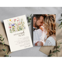 Schöne Aquarell Wildblume Botanica Foto