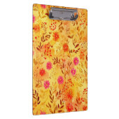 Schöne Aquarell-Wildblumen Klemmbrett (Rechts)