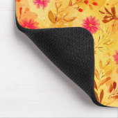 Schöne Aquarell-Wildblumen Mousepad (Ecke)
