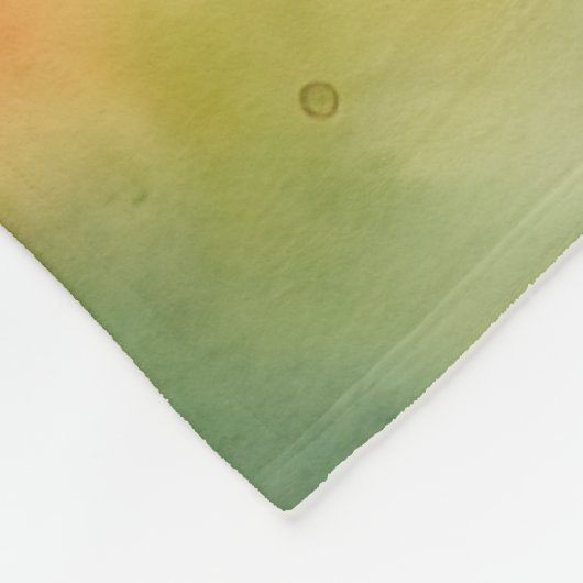 Schöne Aquarellbahn Bellinzona Fleecedecke (Ecke)