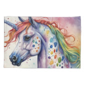 Schöne Aquarellbahn Bellinzona Kissenbezug (Rückseite)