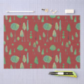 Schöne Aquarellbäume Seidenpapier (Handwerk)