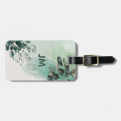 Schöne Aquarellbilder - Blätter Gepäckanhänger (Vorderseite horizontal)