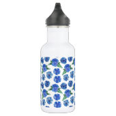 Schöne Aquarellblumen Edelstahlflasche (Rechts)