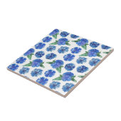 Schöne Aquarellblumen Fliese (Seite)