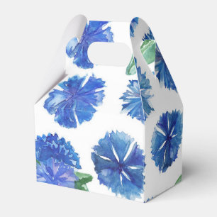 Schöne Aquarellblumen Geschenkschachtel