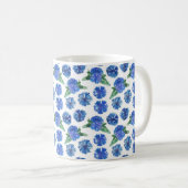 Schöne Aquarellblumen Kaffeetasse (VorderseiteRechts)