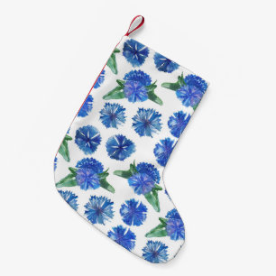 Schöne Aquarellblumen Kleiner Weihnachtsstrumpf