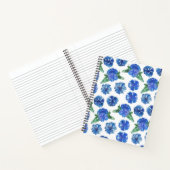 Schöne Aquarellblumen Notizblock (Innenseite)