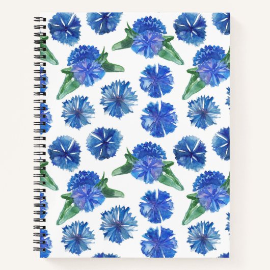 Schöne Aquarellblumen Notizblock (Vorderseite)