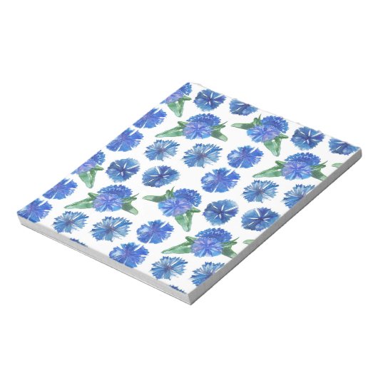 Schöne Aquarellblumen Notizblock (Rotiert)
