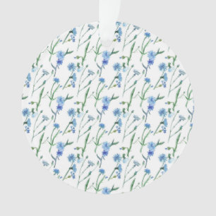 Schöne Aquarellblumen Ornament