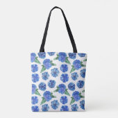 Schöne Aquarellblumen Tasche (Rückseite)