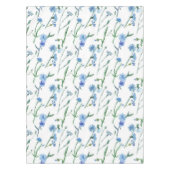 Schöne Aquarellblumen Tischdecke (Vorderseite)