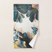 Schöne Aquarellblüte Badhandtuch Set (Handtuch)