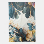 Schöne Aquarellblüte Geschirrtuch (Vertikal)