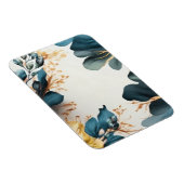 Schöne Aquarellblüte Magnet (Rechte Seite)
