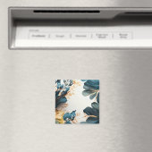 Schöne Aquarellblüte Magnet (In Situ (Geschirrspüler))