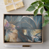 Schöne Aquarellblüte Seidenpapier (Geschenk)