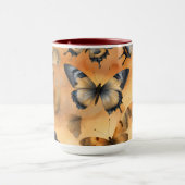 Schöne Aquarellbutterfische Tasse (Zentrum)