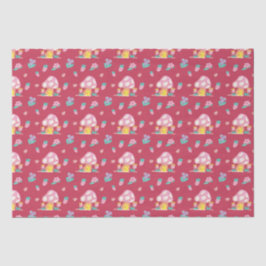 Schöne Aquarellfarbe Blume Rot Seidenpapier