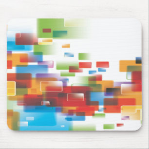 Schöne Aquarellfarbe Print Mouse Mat Mousepad
