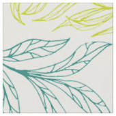 Schöne Aquarellfarben-Blätter Stoff (Nahaufnahme)