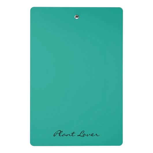 Schöne Aquarellkaktus in schöner Quelle Mini Klemmbrett (Rückseite)