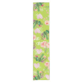 Schöne Aquarellkaktus Kurzer Tischläufer (Vorderseite)