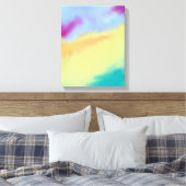 schöne Aquarellkunst Leinwanddruck (Insitu (Schlafzimmer))