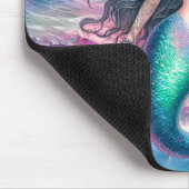 Schöne Aquarellmaid Mousepad (Ecke)