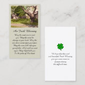 Schöne Aquarellmalerei Sympathiekarte Visitenkarte (Vorne/Hinten)