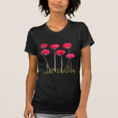 Schöne Aquarellmohnblumen T-Shirt (Vorderseite)