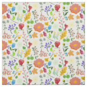 Schöne Aquarellmuster-Wildblume Stoff (Muster)